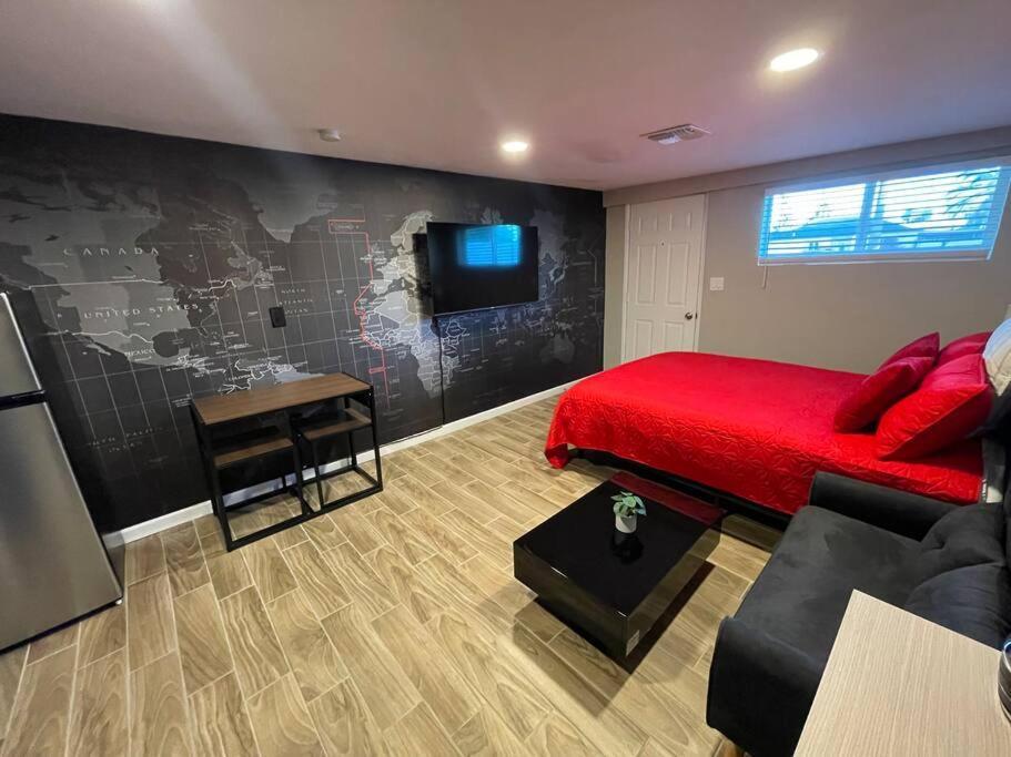 New Midtown Modern Studio With Backyard Phoenix Eksteriør billede