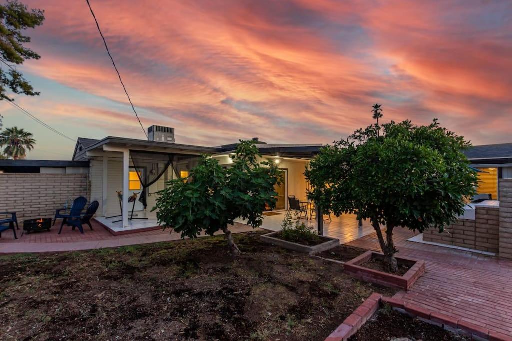 New Midtown Modern Studio With Backyard Phoenix Eksteriør billede